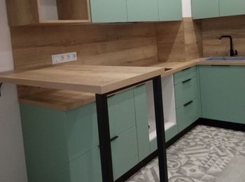 Кухня с барной стойкой на заказ